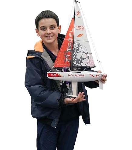 Kyosho 40042S-B Fortune 612 III Ready Set RC Sailboat Vehicle, 612