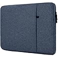 ProElite Polyster Laptop Sleeve Case Cover Pouch for 13" to 14" MacBook Air/Pro Retina,Compatible with MacBook Pro 14 inch M1 Pro/Max A2442, Galaxy Tab S8/S9 Ultra 14.6 inch/iPad Pro 12.9, Dark Blue