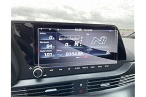 GAFAT Hyunda-i i20/N Line/Active 2021-2024 2025 10,25" Navigation Pellicola Protettiva in vetro temperato, Compatibile con Hyundai i20 10,25" Touchscreen, Resistente agli urti, 9H Antigraffio