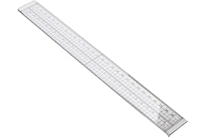 Oakwood Archer AC2010 Metal Edged Ruler, One