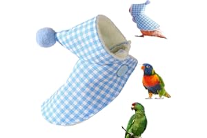HIGYEE Vogelkleidung,Vogelkleidung für Papageien,Papageien Mantel Kleidung Vogel Anzug | Waschbare Kleintierbekleidung, Cosplay-Foto-Requisite, Vogelkleidung für Sittiche, Nymphensittiche