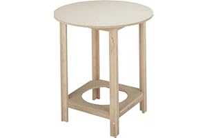 MUEBLEAR Aranaz, 21007, Mesa Camilla Gazte Pino 70 x 75 cm