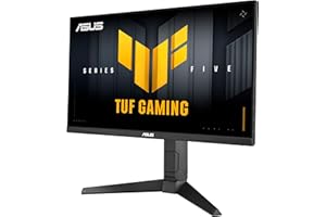 ‎ASUS ASUS TUF Gaming VG249QML5A 24 Zoll Full HD Monitor (240 Hz, 0.3ms GtG, G-Sync, FreeSync Premium, ELMB Sync, Gaming AI, Fast-IPS Panel, 16:9, 1920x1080, DisplayPort 1.4, HDMI 2.0, ergonomisch, Speaker)