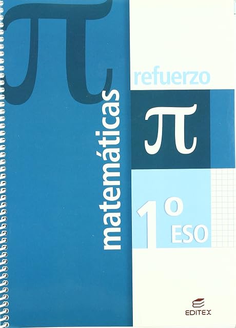 Portada de Refuerzo Matemáticas 1º ESO