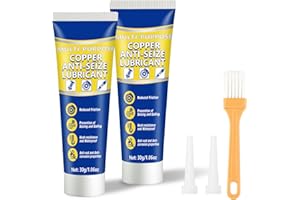 AstraVox Copper paste, waterproof copper paste for brakes for automotive applications, spark plugs and brake pads, effective lubrication, prevents seizing, protects against wear and corrosion (2)