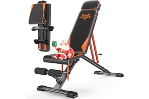 Dskeuzeew Panca Palestra Pieghevole- Panca da allenamento regolabile per tutto il corpo, stabile, chiusura veloce, per allenare la forza, sit up, bench