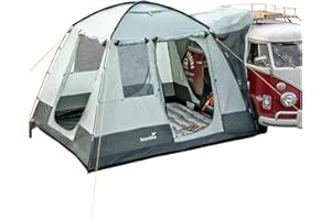 skandika Pitea Van - Tienda Avance para Furgonetas de Camping con 4 entradas - 4 Personas - 310 x 300 x 225cm - Suelo Cosido en Forma de bañera - mosquiteras en Todas Las Puertas