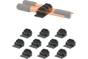 StealthMounts Soporte para Destornillador de Colmena de cajón, Paquete de 10 Unidades, Organizador Modular de cajones para Destornilladores estándar, TPE Moldeado por inyección, Fabricado en Reino