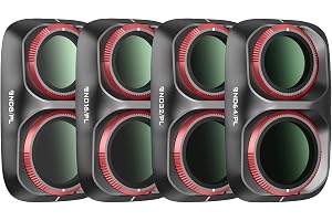 Freewell 4-Pack ND/PL Hybrid Filter Kit för Osmo Pocket 4P/Xtra Muse2 Pro