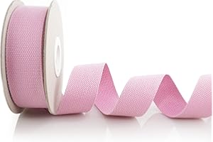 Trimz Cotton Webbing – Pink – 30mm x 5m