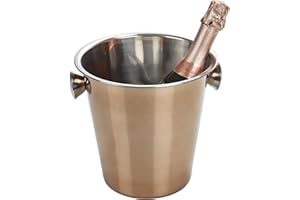 URBN-CHEF Seau à champagne or rose.