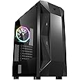 Itek THE ROCK EVO - Case PC Gaming Middle Tower ATX, 1 Ventole da 12 cm ARGB in dotazione, 2xUSB3.2 - frontale ABS e mesh, pa