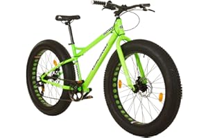 ‎GALANO Galano Fatman 4.0 26 Zoll Fatbike MTB Jugendrad ab 155 cm mit Scheibenbremsen mit fetten Reifen Hardtail Mountainbike 7 Gänge Jugendliche Erwachsene Damen Herren Fahrrad Fat Bike Schaltung Schaltwerk