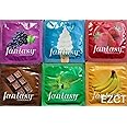 USA Fantasy Flavored Condoms Pack 48 Condoms : Variety of Flavors Such As Vanilla, Strawberry, Mint, Grape, Chocolate, and Banana. [The Random Fun That You Will Not Know Until You Have Used.]