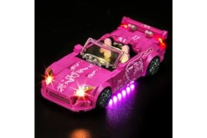 LocoLee Led Light Set Compatible with Lego 77241 2 Fast 2 Furious Honda S2000 Decoration Lighting Kit Compatible with Lego 77241 Speed Champions Ideas Building Blocks Model,Only Lights Set,No Model