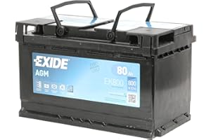 Exide EK800 Start-Stop AGM 12V 80Ah 800A