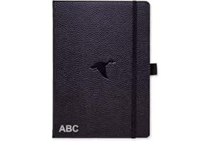DINGBATS* NOTEBOOKS Dingbats Embossed A5 Lined Paper (Black Duck) Perfect Personal Gift or for Corporate Gifts