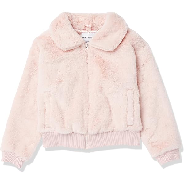 Gifts Treat Shacket In Pile Per Ragazze - Giacca Bottoni Con Tasca, Colletto, Morbida E Calda, Taglie 3-16 Anni