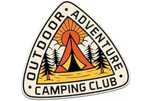 Finest Folia Adesivo Nature Outdoor alpinismo campeggio per laptop auto bicicletta R181 (12 camping)