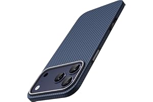 JETech Slim Aramidfiberfodral för iPhone 18 Pro/17 Pro