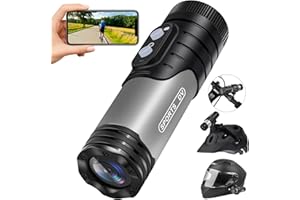 Nisanuki Action Cam, 1080P HD Mini Kamera Helmkamera 120° Weitwinkel Action Wasserdicht Sportkamera Kleine Video Kamera DVR für Fahrrad Klettern Reiten Skifahren