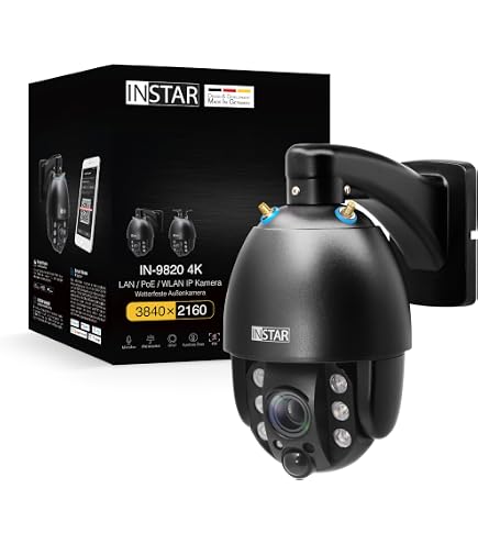 INSTAR IN-8401 2K zwart - LAN/WLAN bewakingscamera met AI (AI) - IP camera - WPA3-2,4 en 5Ghz WiFi - 2-weg audio - PIR - warmtesensor - nachtzicht - 940nm onzichtbare leds - HomeKit - MQTT INSTAR IN-8401 2K zwart - LAN/WLAN bewakingscamera met AI (AI) - IP camera - WPA3-2,4 en 5Ghz WiFi - 2-weg audio - PIR - warmtesensor - nachtzicht - 940nm onzichtbare leds - HomeKit - MQTT