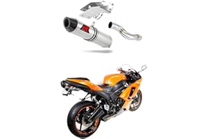 DOMINATOR Silenciador Escape HP2 compatible con ZX6R 636 2007-2008