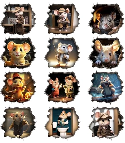 Muursticker muizen aan het koken Kopen? Stickers v.a. 0,49