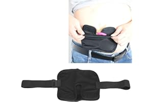 Fyearfly Bauchdialyse Gürtel, Katheter Taillengürtel, Peritonealdialyse Gürtel Verdeckter Katheter Elastisches Band Universelle Größe Atmungsaktive Tasche Dialyse Halter Gürtel für Abdominaldialyse