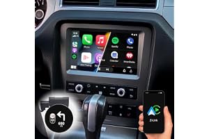 DYNAVIN Android bilradio navigator kompatibel för Ford Mustang 2010–2014; 9 tum OEM-radio med trådlös CarPlay och Android Auto