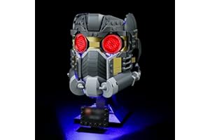 LIGHTAILING Light For Lego- 76251 Star-Lord's Helmet - Led Lighting Kit Compatible With Lego Building Blocks Model - NOT Included The Model Set