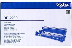 Brother DR-2200 | Tambour de remplacement pour imprimante laser |Imprime 12 000 pages | Noir