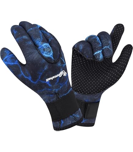 Gants De Plongée 3mm Néoprène Thermiques Antidérapants - Homme Femme Pour Surf, Kayak, Apnée