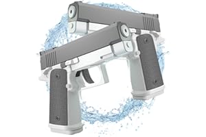 DAZZTIME 2 sztuki pistoletów na wodę, zabawka dla dzieci, mini pistolet na wodę, pistolet natryskowy z tworzywa sztucznego, zestaw pistoletów na wodę premium, mały pistolet na wodę, do aktywności na świeżym