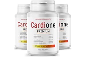 MayProducts Cardione Premium Kapseln - Qualität direkt aus Deutschland - Cardone für Männer und Frauen | 60 Kapseln (3 Dosen)