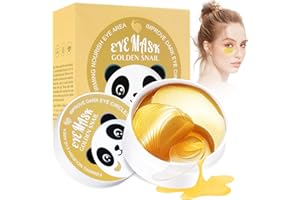 LDUMODUW 60 sztuk płatków pod oczy przeciw zmarszczkom, płatki pod oczy przeciw ciemnym odcieniom, ekstrakt z alg, płatki pod oczy przeciw workom i zmarszczkom, maska żelowa pod oczy dla kobiet/mężczyzn