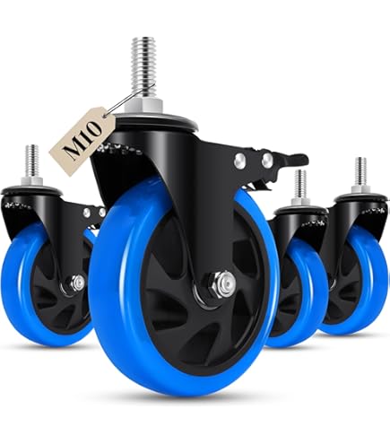100mm Polyurethane Light Duty Castor - 100KG Rated - View #14