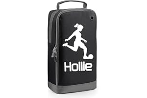 beyondsome Girls Personalised Football Boot Bag