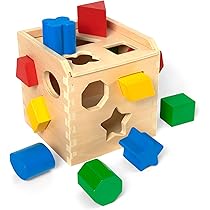 Cubo Forme Incastro Fattoria (82944) - Giochi primo sviluppo - Sevi