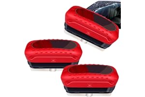 CIKDA Automotive Oil Film Cleaning Brush, 120ml Car Glass Oil Film Cleaner, Glass Oil Film Remover for Car Glass Cleaning Board, Car Windscreen Cleaner Oil Film Removal for Car Window Glass Cleaner (3PCS)