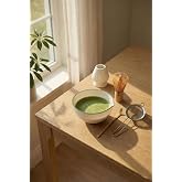 5 Par&ccedil;a Profesyonel Matcha Hazırlama Seti - &Ccedil;elik S&uuml;zge&ccedil;, Bambu &Ccedil;ırpıcı, Kase, Tutucu ve Kaşık