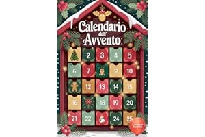Calendario dell’Avvento: Libro per Bambini con 25 Storie di Natale Illustrate a Colori