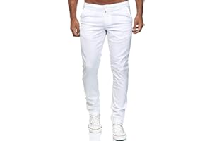 Elara Pantalón Chino Hombre Regular Slim Fit Elástico Chunkyrayan