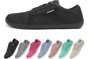 SAGUARO Unisex Knit Barfoot skor med Zero Drop Sula, Luck , Storlek 36–48