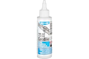 CeraBike WAXLUBE. LUBRICANTE Base Cera para Cadena con PTFE, Grafito Y Ceramica (130ML)