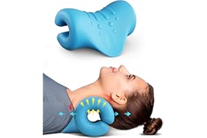 BLABOK Cuscino Trazione Cervicale Professionale Cervicale Rimedi Cuscino Ergonomico Per il Rilassamento del e Allevia la Pressione Sulla Colonna Vertebrale Cervicale