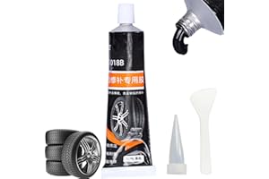 Lomeya Instant Tire Sealant - Black Tyre Solution for Quick Fixes - Adhesive Rubber Compound - Puncture Sealant for Tires - Premium Rubber Formula - Ideal for Tyre Sealing, 50ML