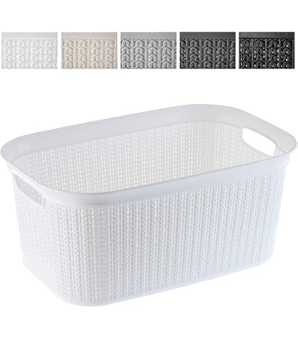 Panier à Linge Keeper 52L Design Ajouré - Nordic Grey - Jost