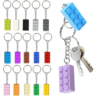 Oblique Unique 6er Schlüsselanhänger-Set – Autos, Busse & LKWs Als Mitgebsel Für Kinder