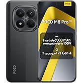 XIAOMI POCO M8 Pro 5G Smartphone 12+512GB Black 6.83" 1.5K Screen | 6.83" 1.5K AMOLED screen, Snapdragon 7s Gen 4, 50MP camer